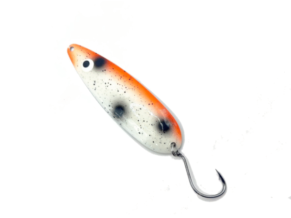 SEÑUELO 12 CM NARANJO PUNTO NEGRO RIVERKING