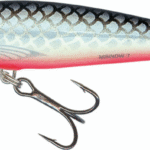 Señuelo Salmo Minnow /  7 Sinking  /Chrome Black