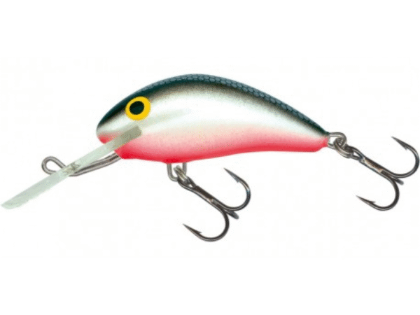 SEÑUELO HORNET 4 3 G GREY SILVER 7 FLOATING SALMO