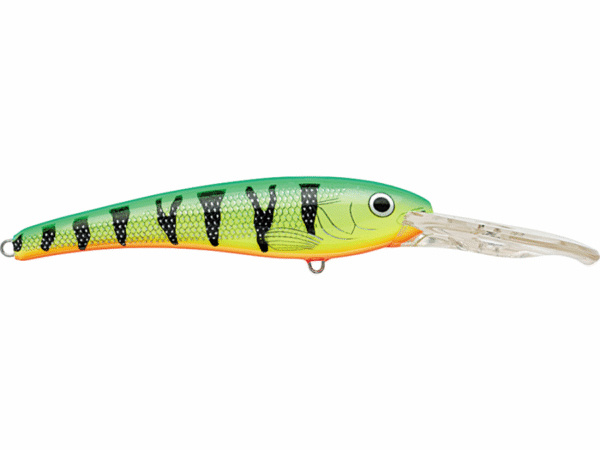 SEÑUELO DEEP THUNDER 11CM 25 GR HOT GREEN TIGER STORM