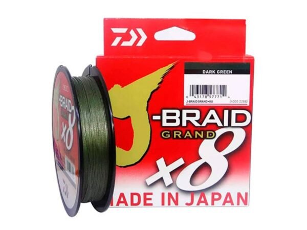 J-BRAID LINEA FILAMENTO X8 20LB 270M 0.23MM PE2.5 JBRAID
