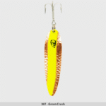 CUCHARA 9GR FRANJA AMARILLA DARDEVLE