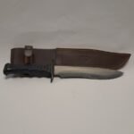 CUCHILLO ARTESANAL NEGRO MUELA 85-181SS