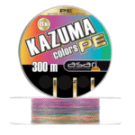 MULTIFILAMENTO 8X PE 0,40 MM 300 MTS 38,64 KG KAZUMA MULTICOLOR