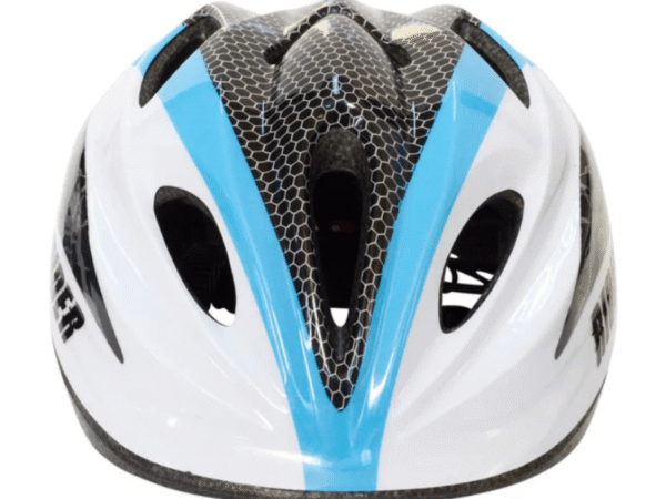 CASCO BLANCO-CELESTE XS-S RIDER