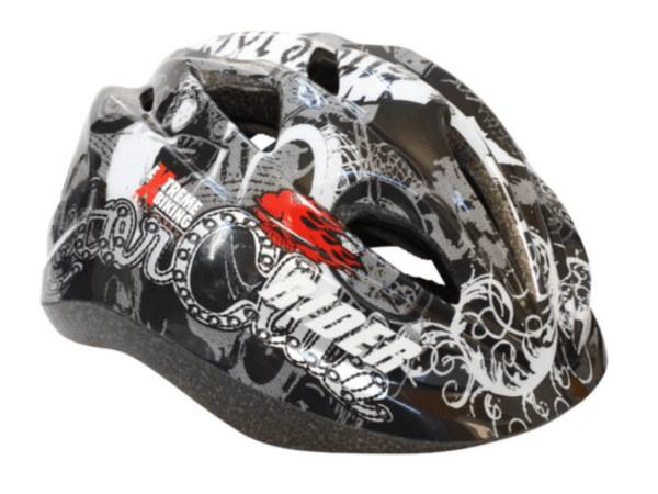 CASCO NEGRO-BLANCO XS-S RIDER