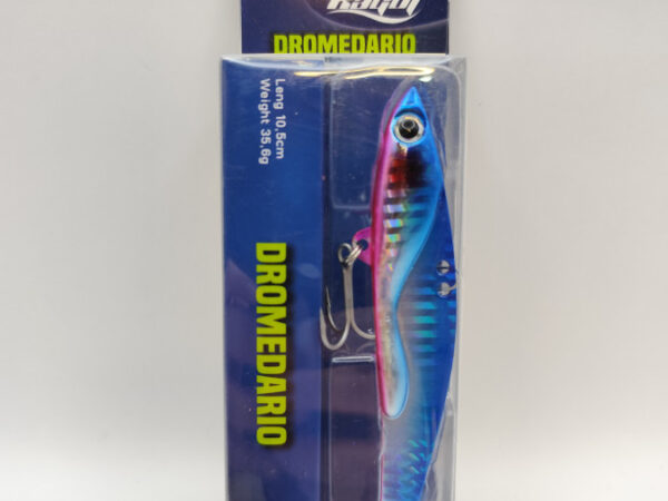 SEÑUELO RAGOT DROMEDARIO / CABALLITO / 10,5 CM / 35,6 G / BSP / AZUL PLATA ROSADO