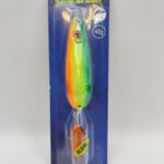 SEÑUELO RAGOT KING SPOON 42 G FTG / NARANJO AMARILLO VERDE