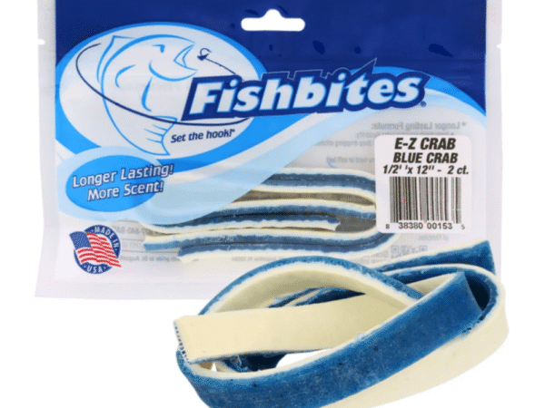 FISHBITES E-Z Crab Blue Crab 1/2" x 12" 2ct