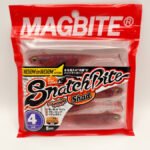 SEÑUELO VINILO MAGBITE SNATCHBITE SHAD / 4 " / 02 AKAHARA KISS