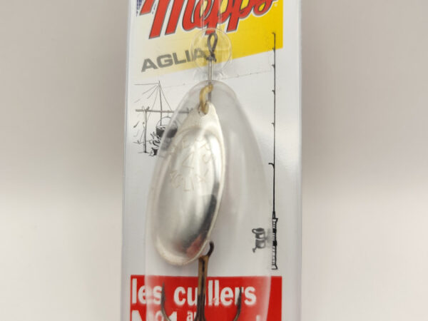 SEÑUELO MEPPS SPINNER AGLIA SILVER N°4 / ARGENT
