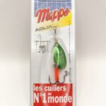 SEÑUELO MEPPS SPINNER AGLIA PLATIUM N°2 / VERT / OR / VERDE ORO