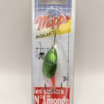 SEÑUELO MEPPS SPINNER AGLIA PLATIUM N°3 / VERT / OR / VERDE ORO