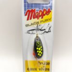 SEÑUELO MEPPS SPINNER BLACK FURY CHARTREUSE  N°3 / NOIR