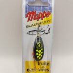 SEÑUELO MEPPS SPINNER BLACK FURY CHARTREUSE  N°4 / NOIR