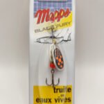 SEÑUELO MEPPS SPINNER BLACK FURY ORANGE N°2 / ARGENT