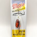 SEÑUELO MEPPS SPINNER BLACK FURY ORANGE N°3 / ARGENT