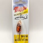SEÑUELO MEPPS SPINNER BLACK FURY ORANGE N°3 / CUIVRE