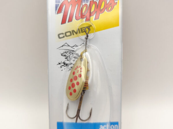 SEÑUELO MEPPS SPINNER COMET POINTS ROUGES N°2 / OR