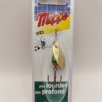 SEÑUELO MEPPS SPINNER XD PLATIUM N°2 - 5G / OR / VERT