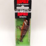 RAPALA SEÑUELO COUNTDOWN CD-7 - 7 CM 8 G BMD BLACK MUDDLER