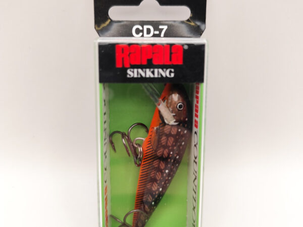 RAPALA SEÑUELO COUNTDOWN CD-7 - 7 CM 8 G BMD BLACK MUDDLER