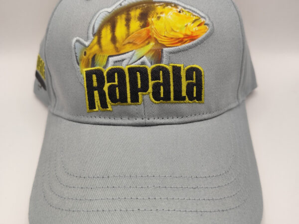 Gorro Jockey Rapala Tucunare Gris
