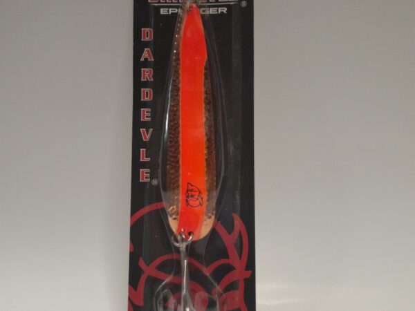 CUCHARA 84GR FRANJA NARANJA DARDEVLE