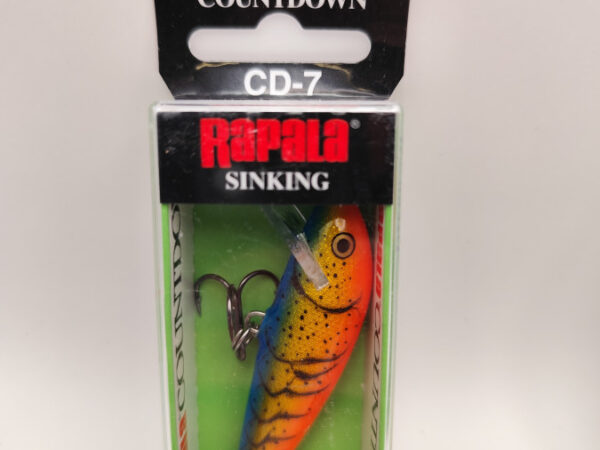 RAPALA SEÑUELO COUNTDOWN CD-7 - 7 CM 8 G / GBCW GOLD BROWN CRAWDAD