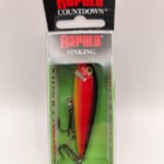 RAPALA SEÑUELO COUNTDOWN CD-7 - 7 CM 8 G / GF2 RED BLACK