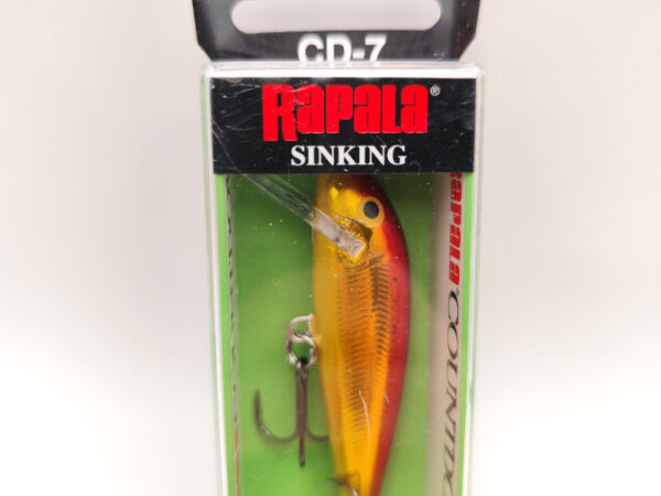 RAPALA SEÑUELO COUNTDOWN CD-7 - 7 CM 8 G / GR GOLD RED