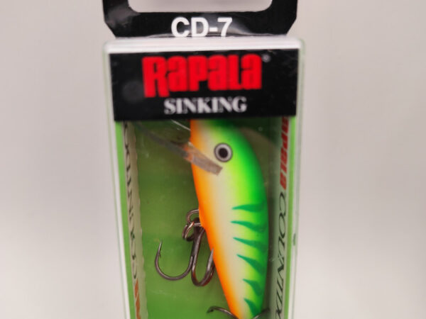 RAPALA SEÑUELO COUNTDOWN CD-7 - 7 CM 8 G / GTU GREEN TIGER