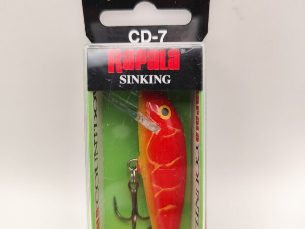 RAPALA SEÑUELO COUNTDOWN CD-7 - 7 CM 8 G / JRY JAPANESE RED YELLOW