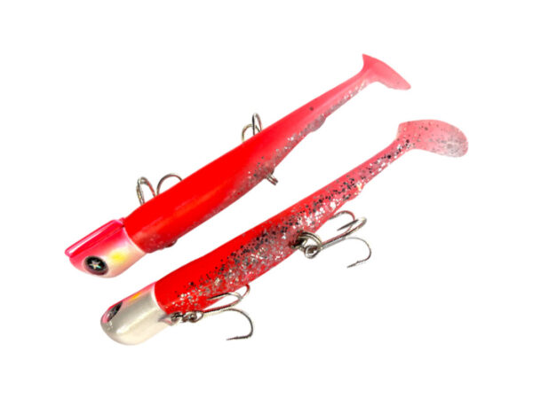SAKANA SEÑUELO CANDY TAIL 40G PINK CHRISTMAS