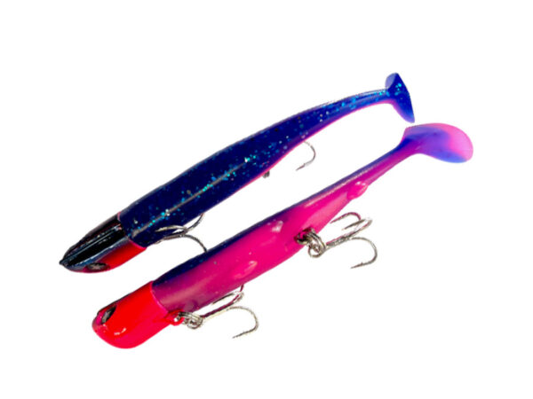 SAKANA SEÑUELO CANDY TAIL 40G RED STOMACH