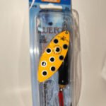 SPINNER CHASER SALMON N°7 SUPER VIBRAX 1-3/16 / 33G ORANGE BLACK SPOT