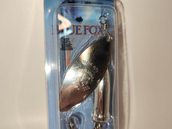SPINNER CHASER SALMN N°3 SUPER VIBRAX 1-3/16 /33G PLATEADO BLUEFOX