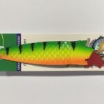 SEÑUELO CUCHARA TOBY 50 GRS VERDE AMARILLO NARANJO KARCOUE