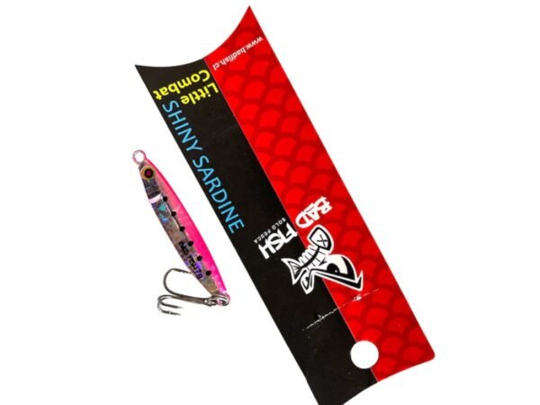 MICRO JIG LITTLE COMBAT SHINY SARDINE 10 GRS BAD FISH