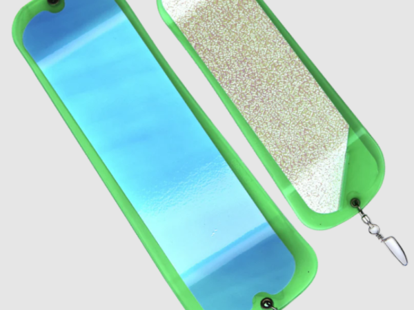 Dodger / Flasher Oki Gibbs 360° UV Green Moonjelly Glow