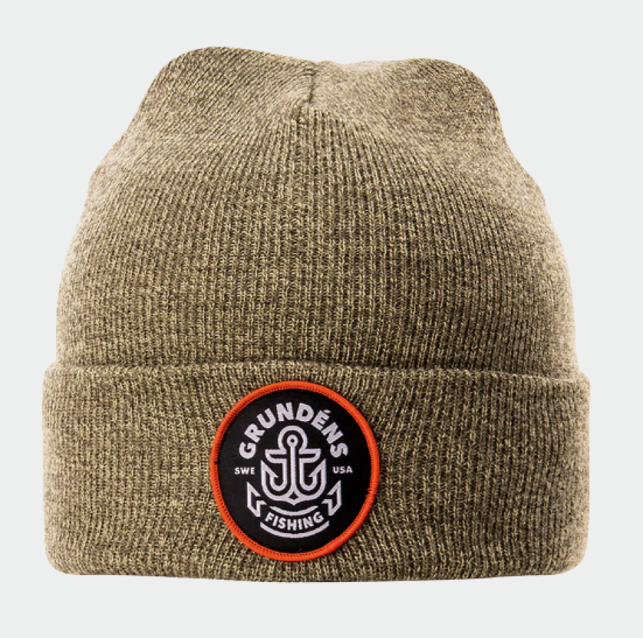 GRUNDENS20Watchhouse20Beanie20Anchor20-20Heather20Loden.png Gorro Grundens / Watchhouse Beanie Anchor - Heather Loden - Imagen 1