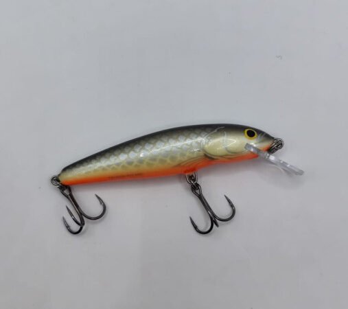 Señuelo / Minnow 7cm -8gr / Sinking  /Grey Silver / salmon