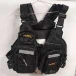 CHALECO PESCA NEGRO SEMI FLOTANTE POKEE