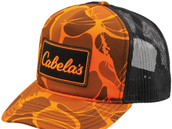 Bass Pro Shop Gorro / Jockey Cabelas Trucker Heritage Blaze