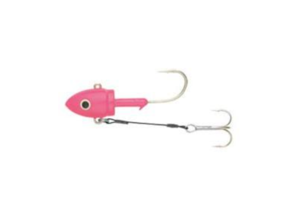 EcoGear Jighead 3D Rosado 30g glow