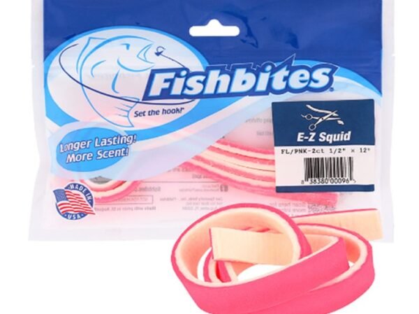 FISHBITES E-Z SQUID FLESHPINK