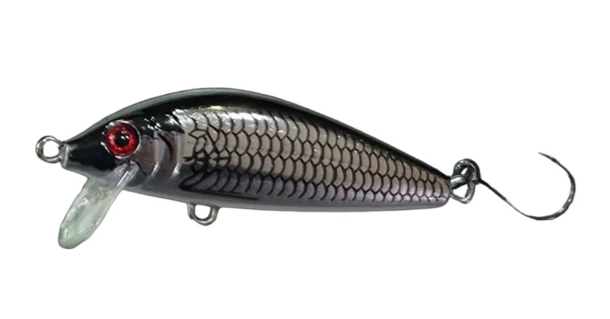 MINNOW20SILVER.png AAA SEÑUELO MINNOW 6CM / 8G / SILVER - Imagen 1