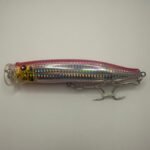 POPPER /150MM 54.5G  /NSB104   /  ROSADO- PLATA  / NOEBY