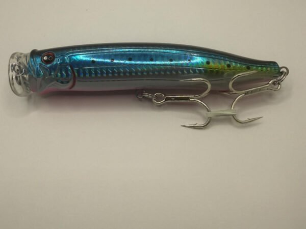 POPPER/ 150MM 54.5G / NSB105 / AZUL - PLATA- ROSA NOEBY