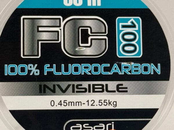 MONOFILAMENTO FLUOROCARBONO -0,45 12,55 KG ASARI